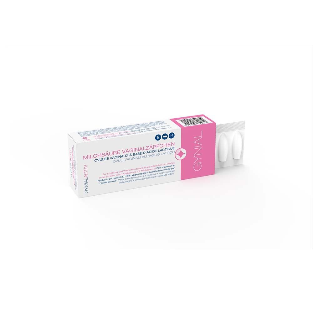 GynialActiv Milchsäure Vaginalzäpfchen