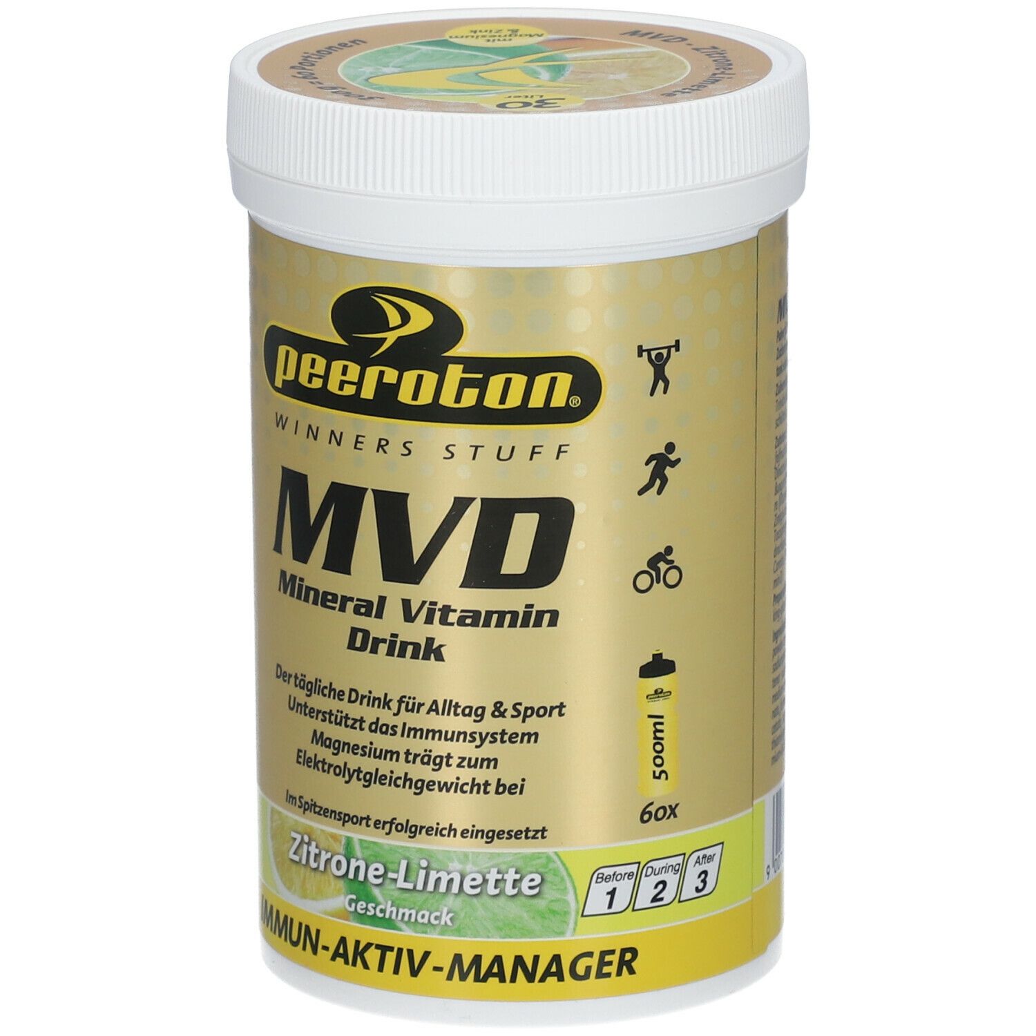 peeroton® MVD Mineral Vitamin Drink Zitrone-Limette