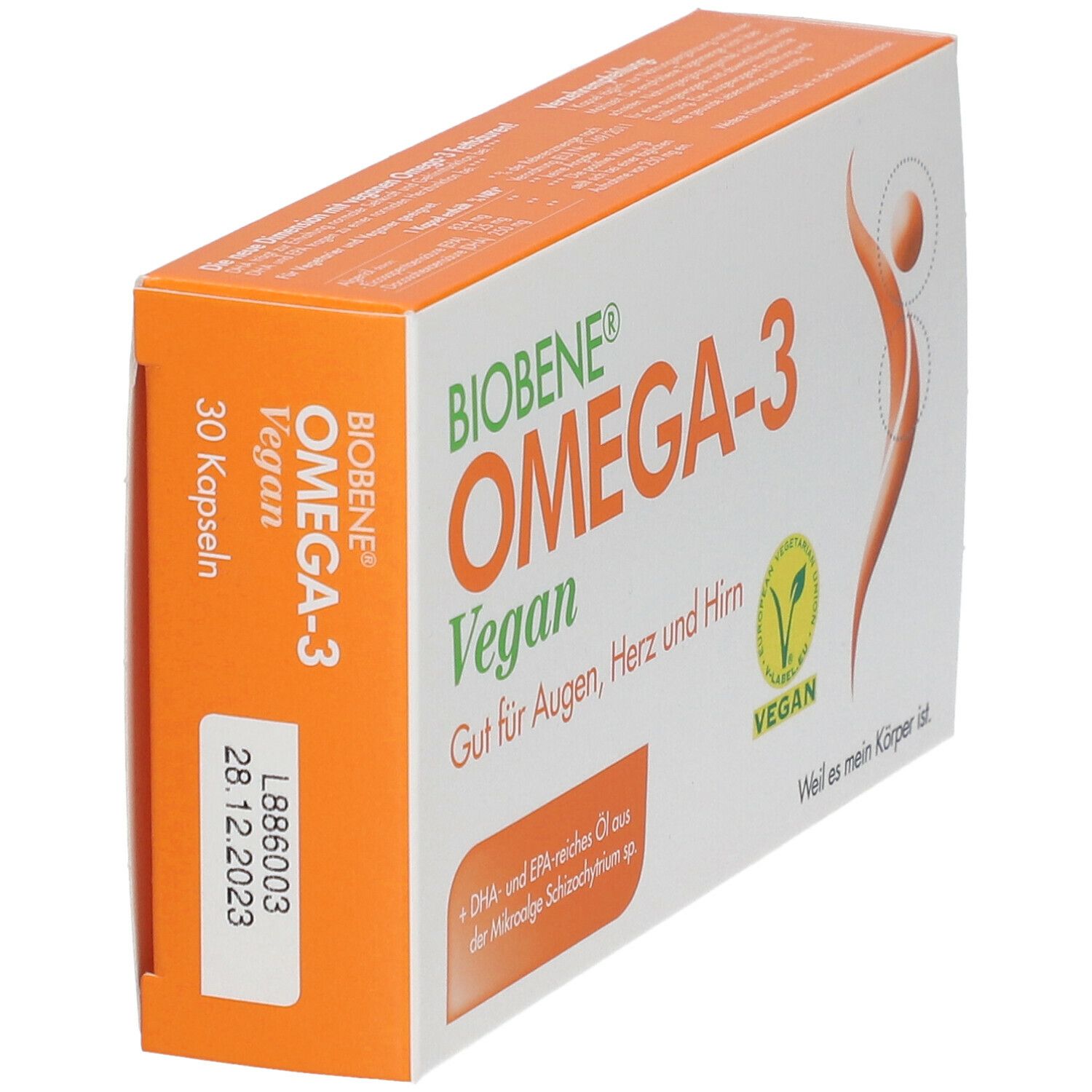 Biobene Omega-3 Vegan 30 St Kapseln