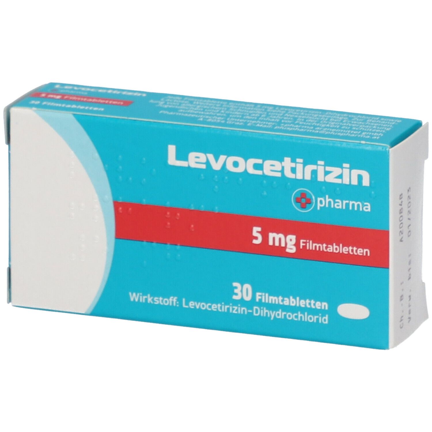 Levocetirizin +pharma 5 mg