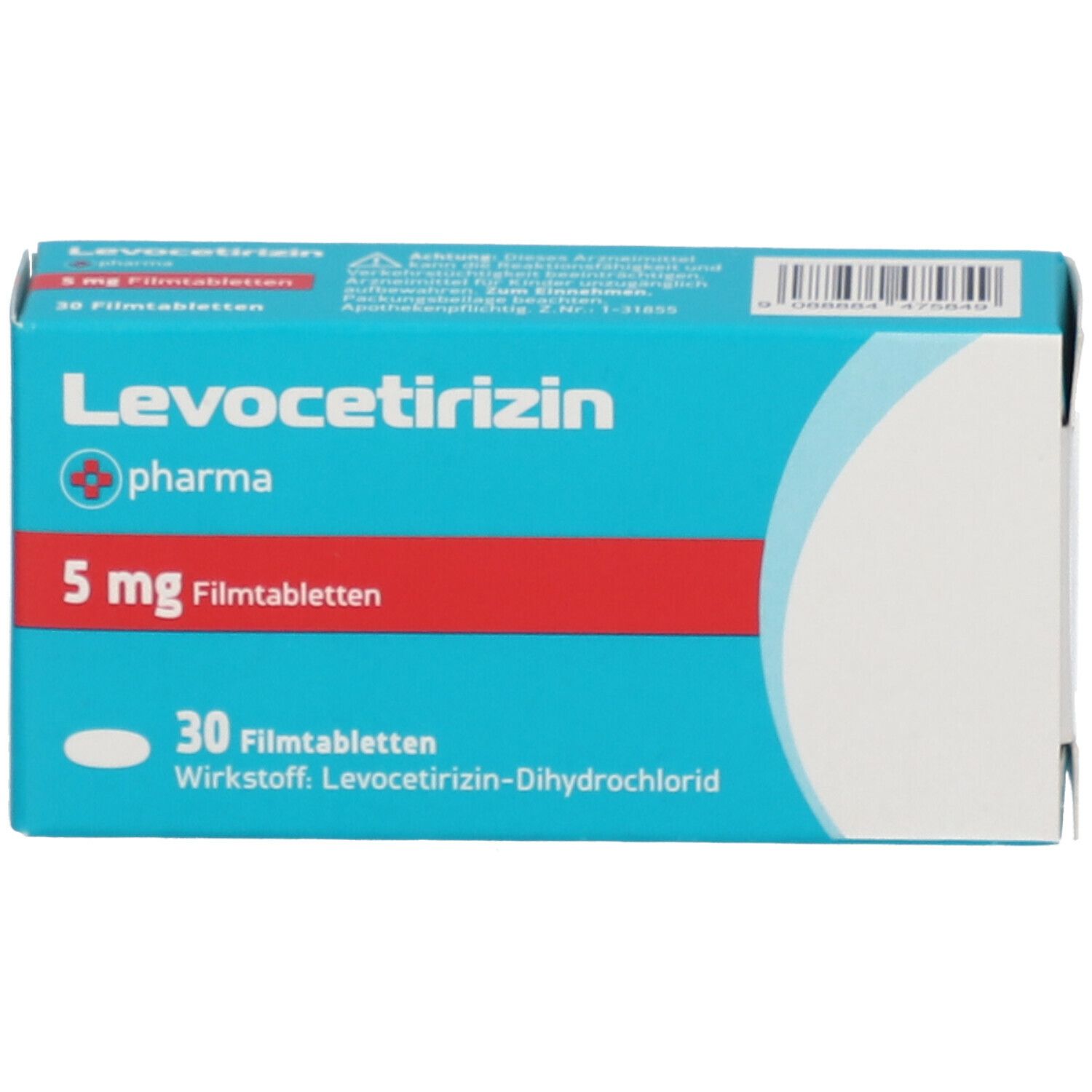 Levocetirizin +pharma 5 mg