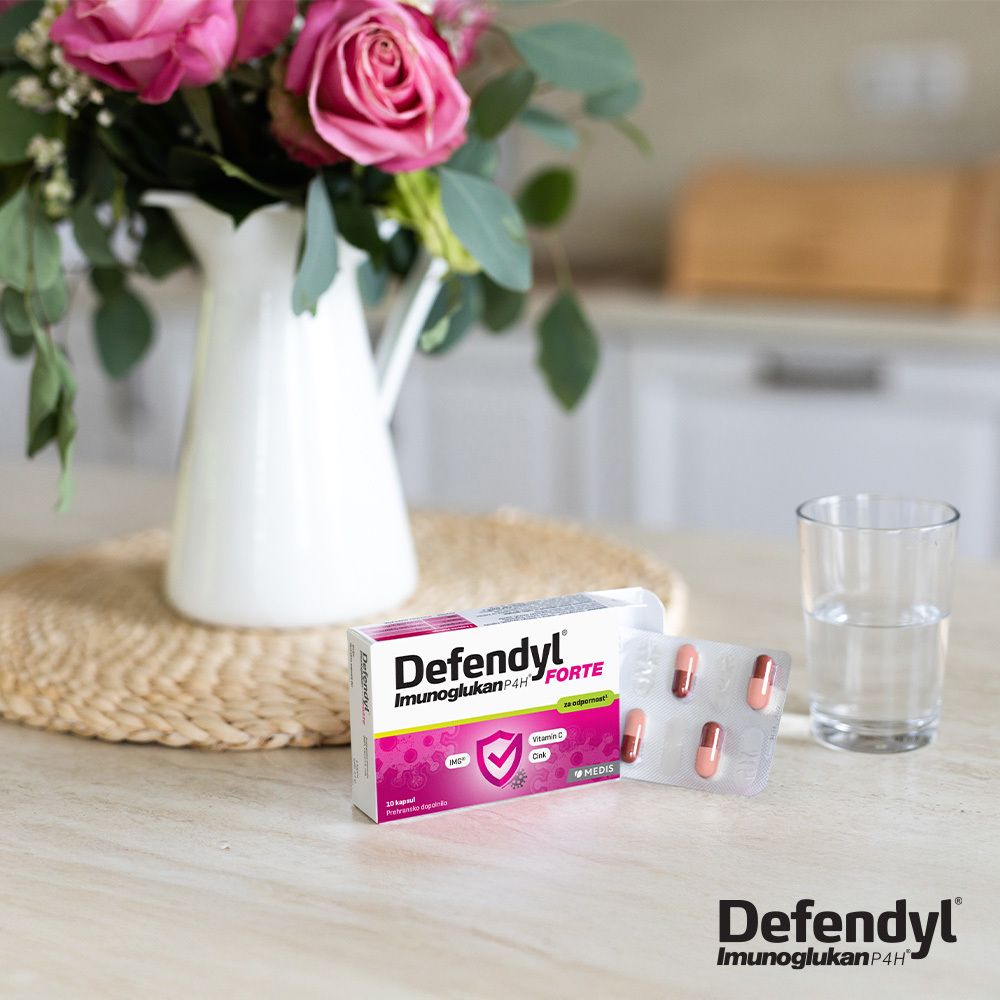 Defendyl-Imunoglukan P4H® FORTE Kapseln - mit dreifacher Kraft das Immunsystem unterstützen