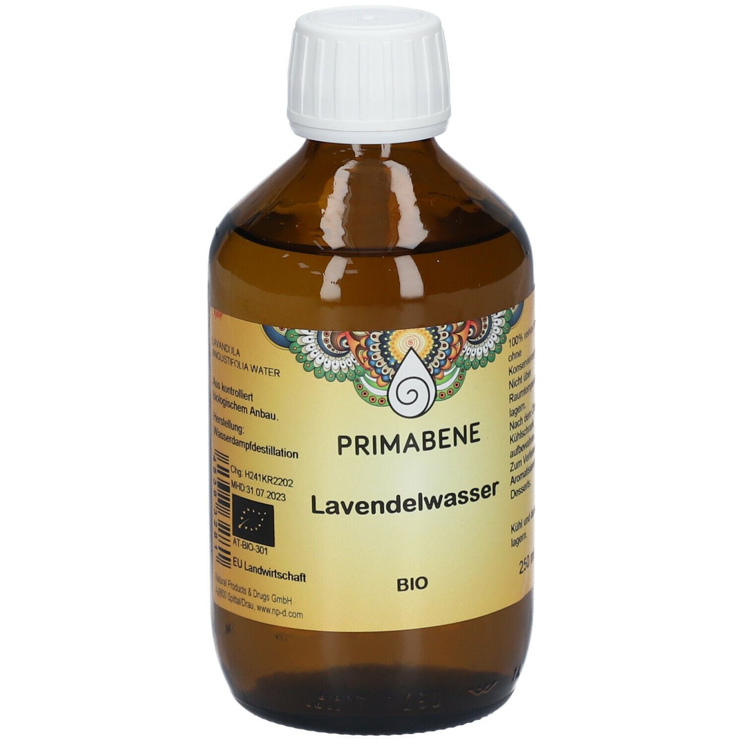 PRIMABENE Lavendelwasser BIO