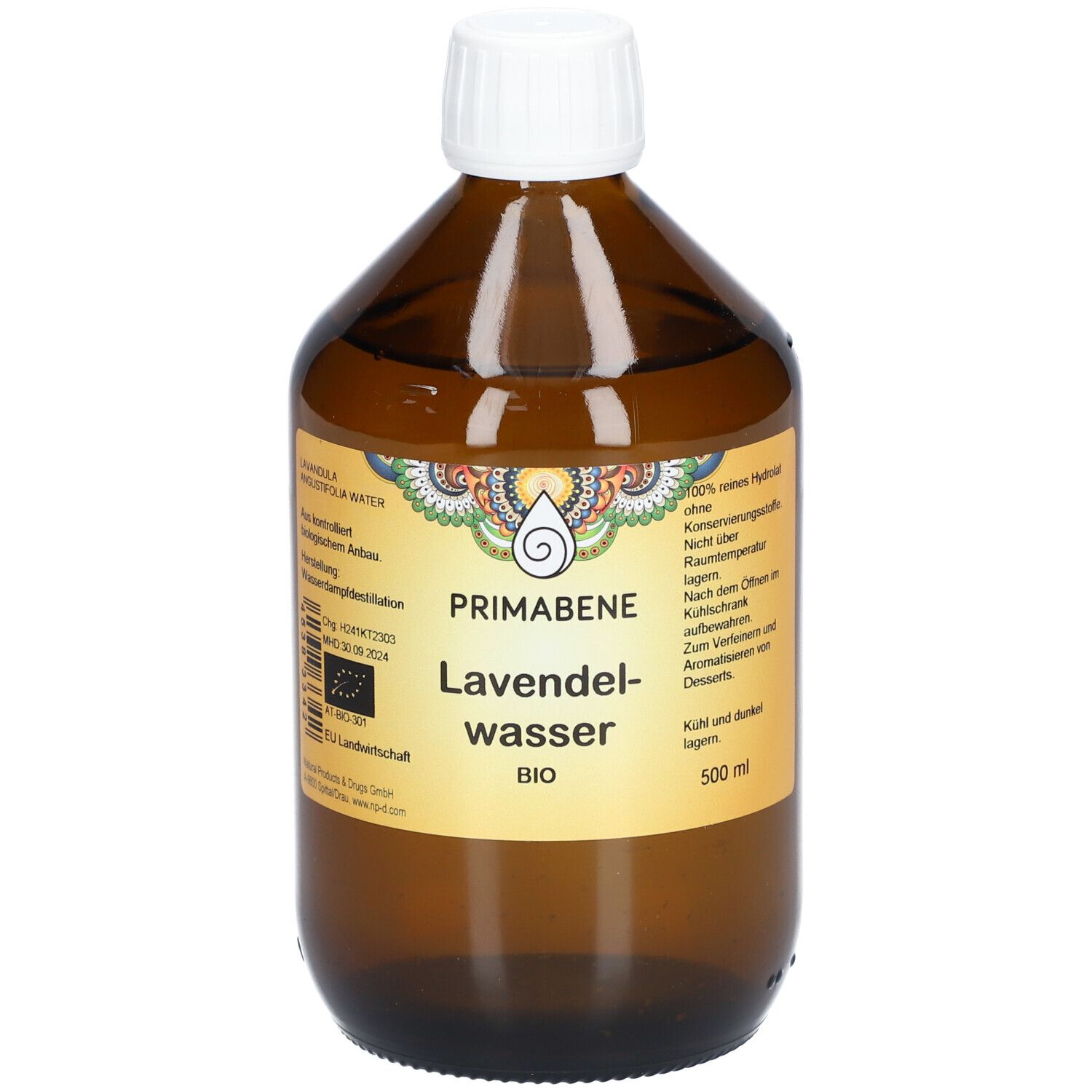 PRIMABENE Lavendelwasser BIO