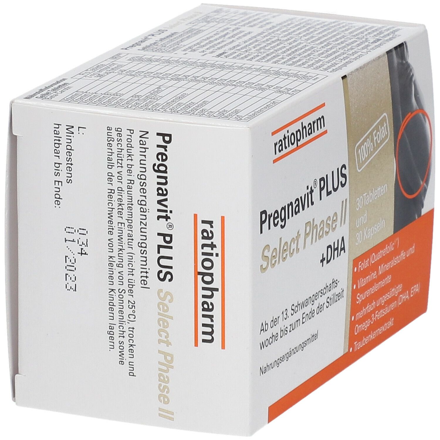 Pregnavit® PLUS Select Phase II +DHA 30 St - shop-apotheke.at