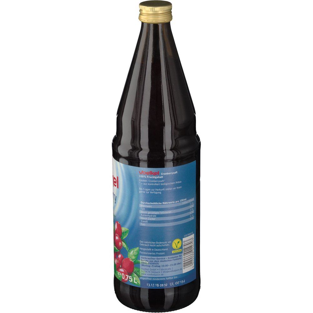 Voelkel Cranberry pur Saft