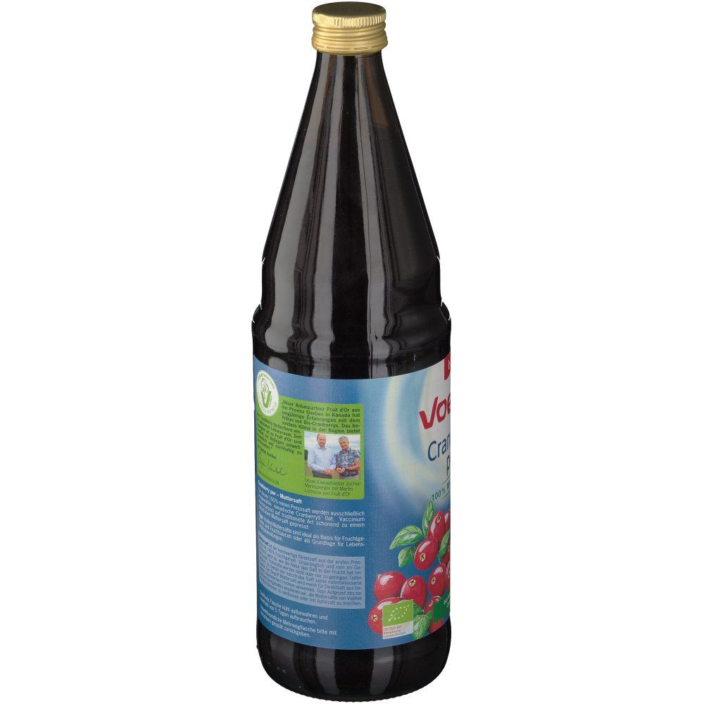 Voelkel Cranberry pur Saft