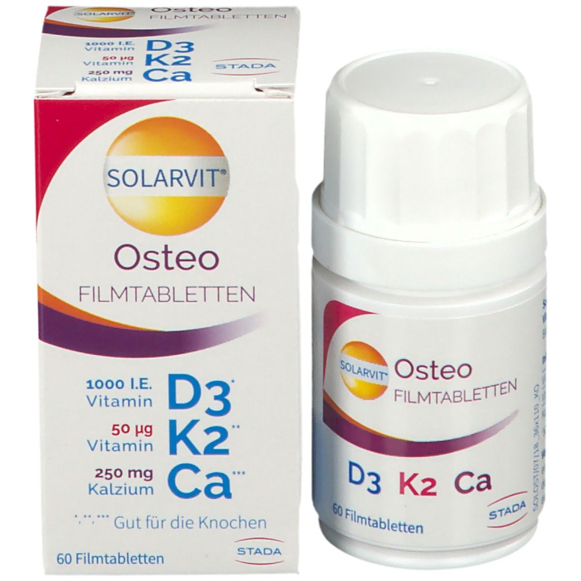 Solarvit® Osteo Tabletten D3 K2 Ca