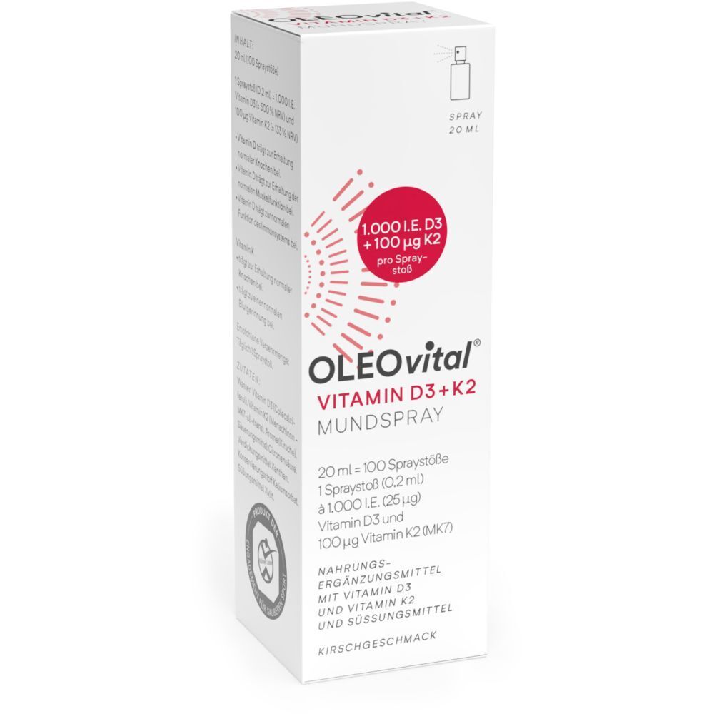 OLEOvital® Vitamin D3+K2 Mundspray