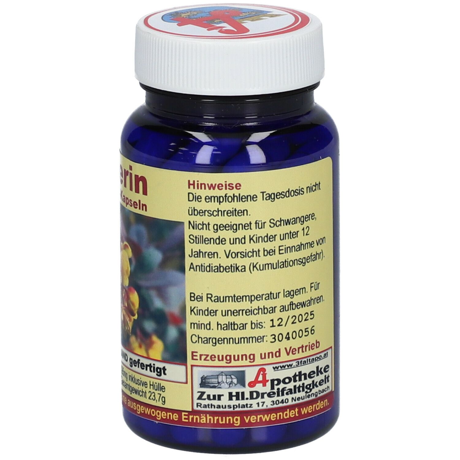 Berberin 250 mg 60 St - shop-apotheke.ch