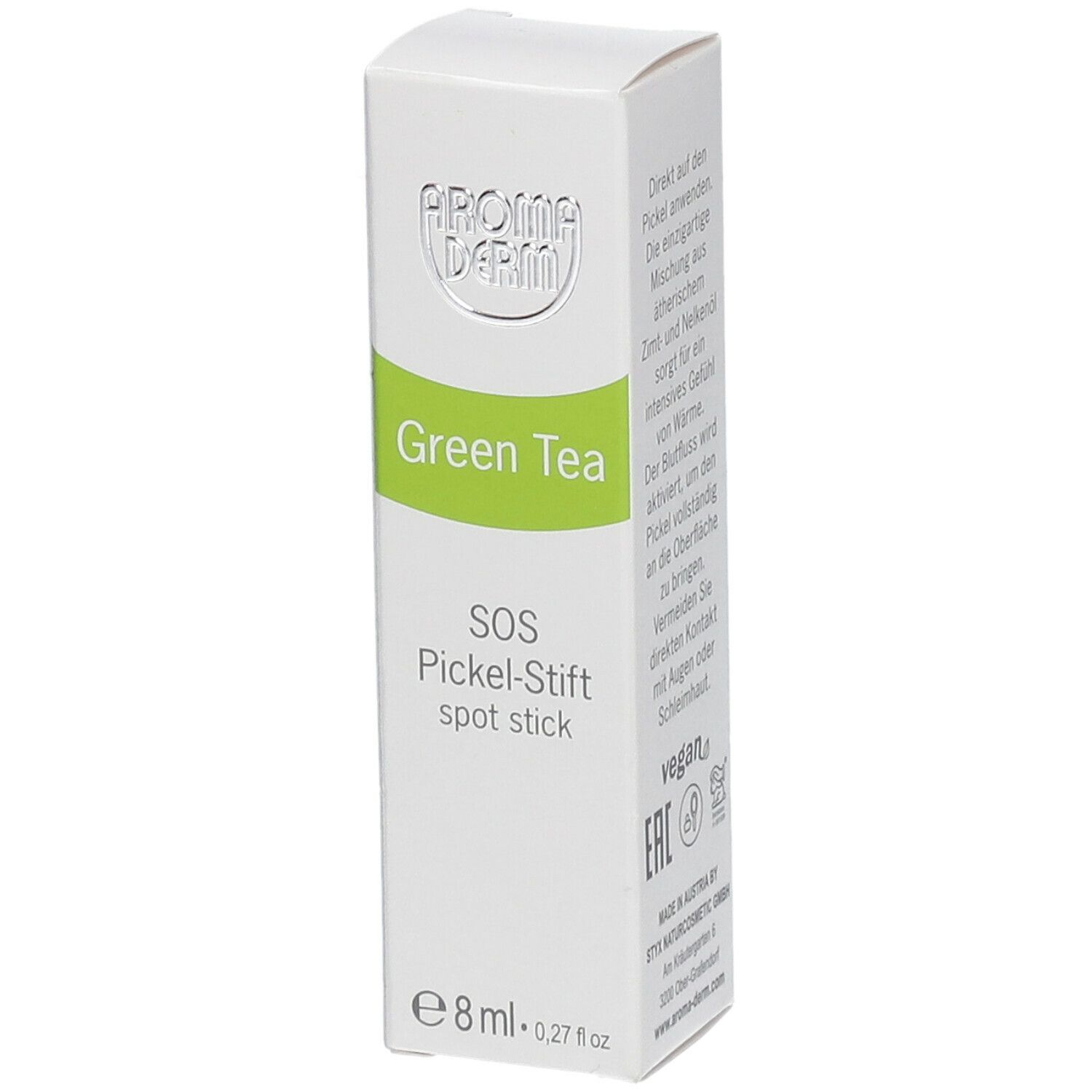 AROMA DERM Green Tea SOS Pickel-Stift