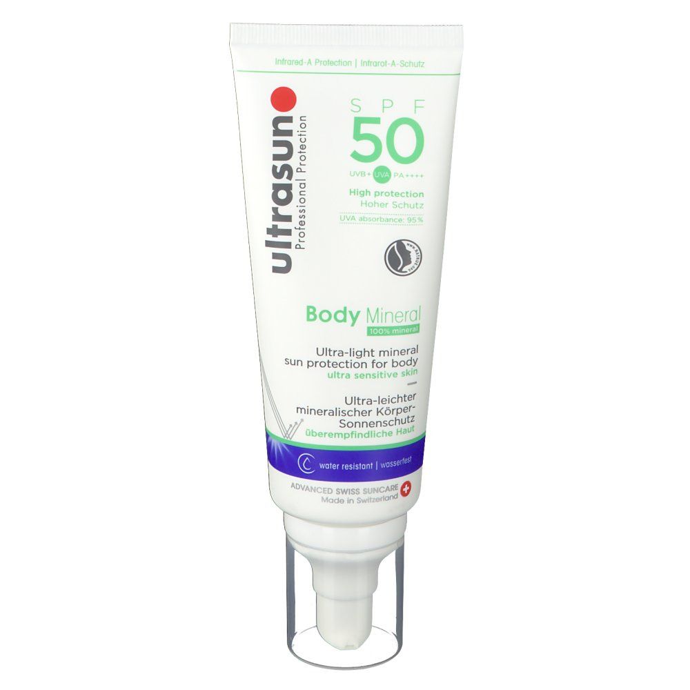 ultrasun Body Mineral Körper-Sonnenschutz SPF 50