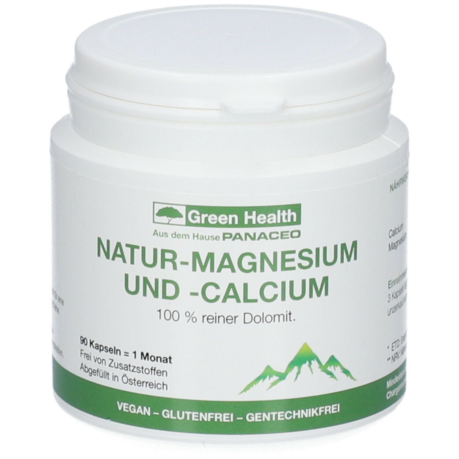 Magn +Calc Green Health KPS 90 St Kapseln