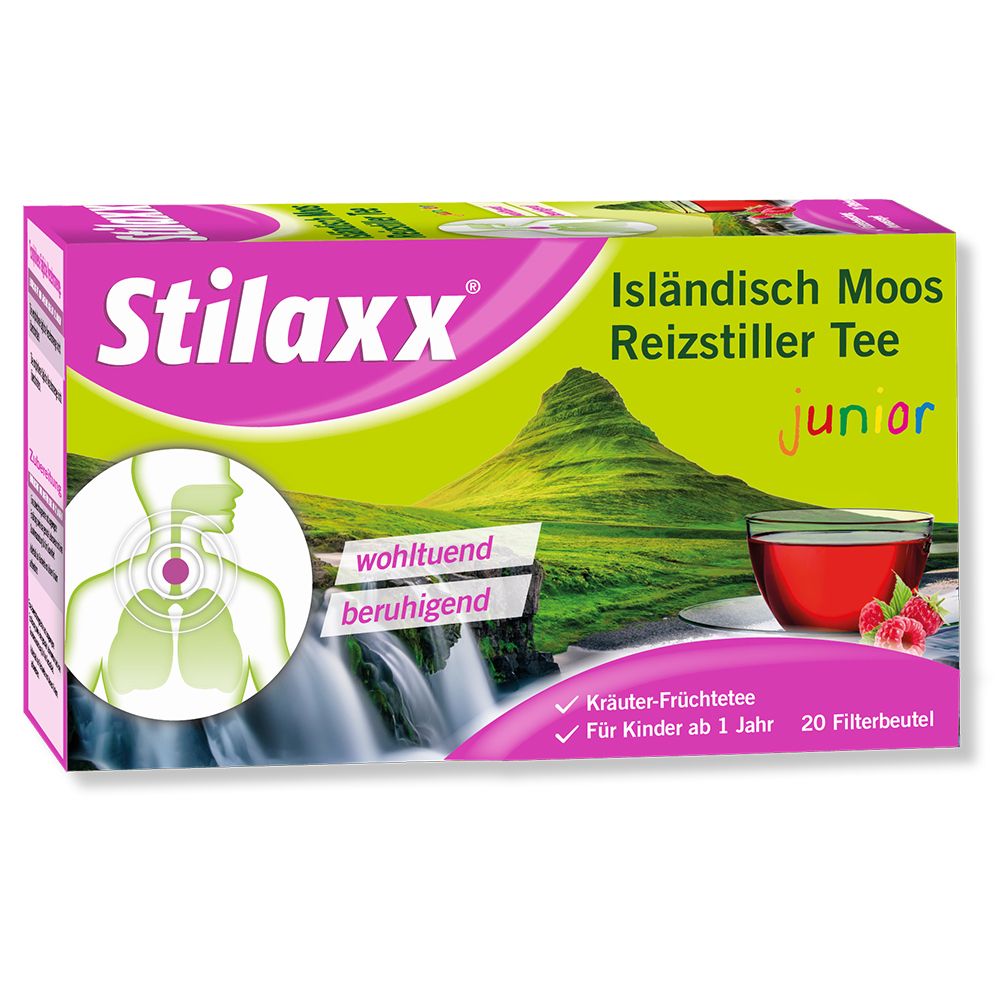 Stilaxx® Isländisch Moos Reizstiller Tee junior