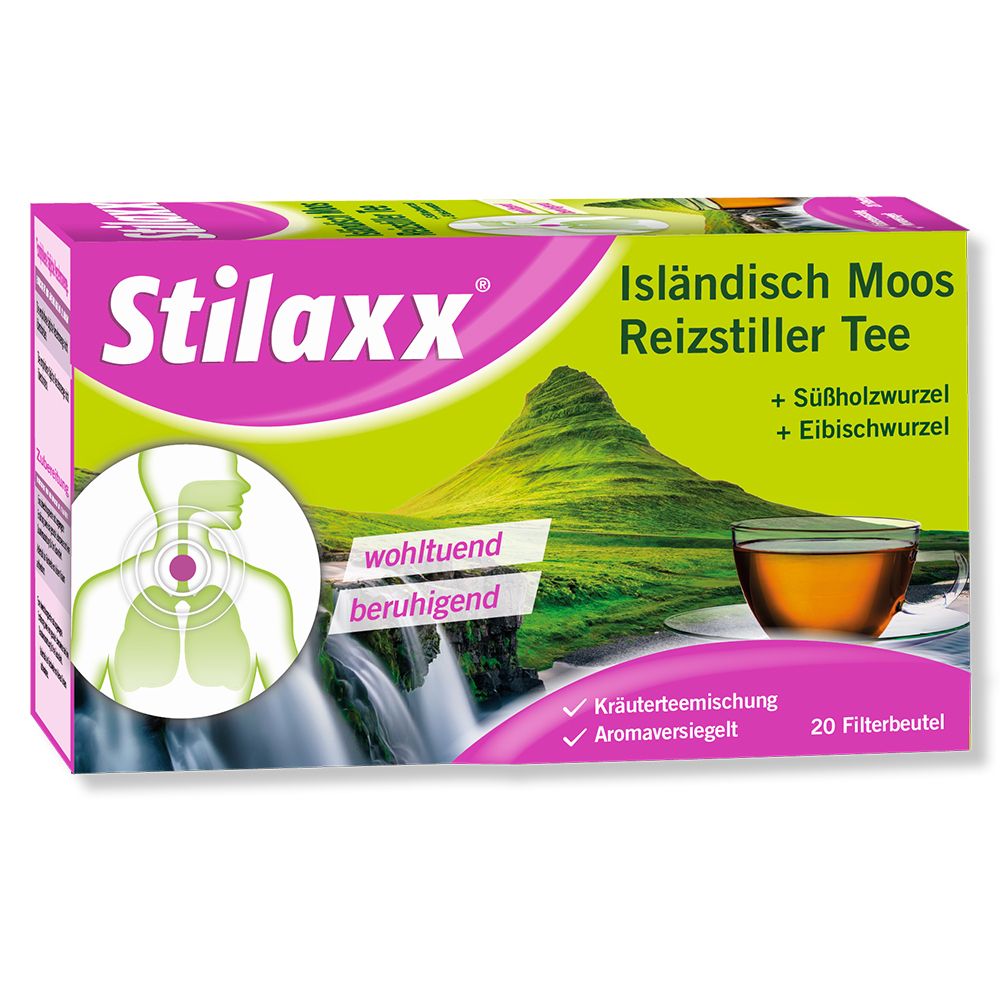 Stilaxx® Isländisch Moos Reizstiller Tee
