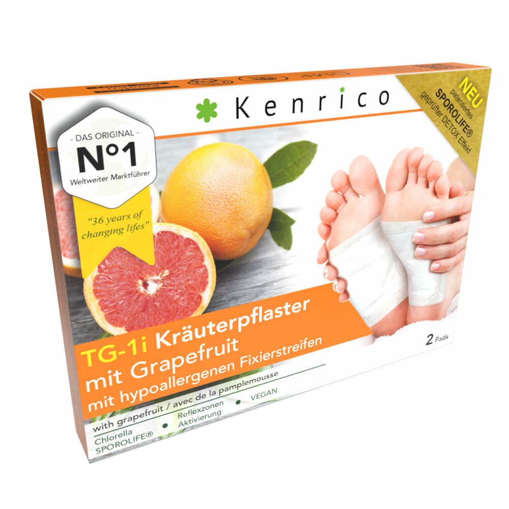 Kenrico TG-1i Kräuterpflaster mit Grapefruit