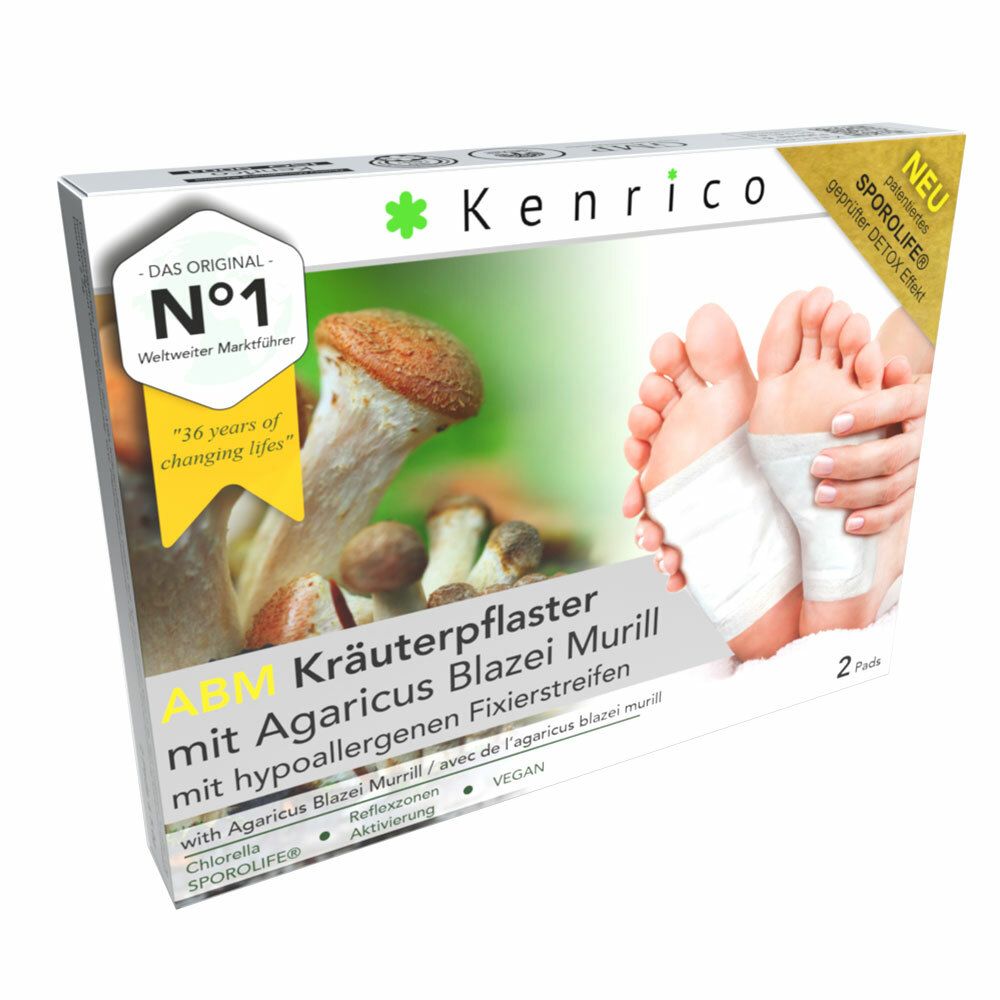 Kenrico ABM Kräuterpflaster mit Agaricus Blazei Murill