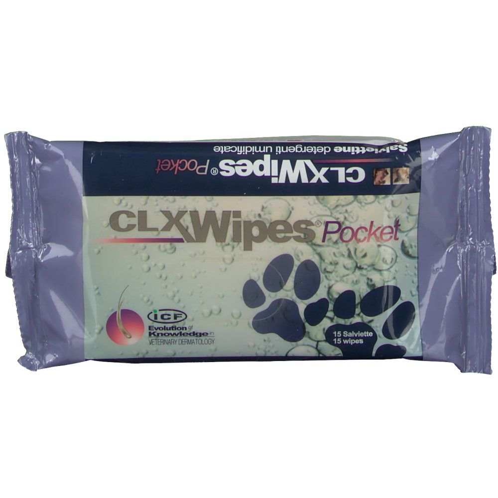 CLXWipes® Pocket für Hunde und Katzen