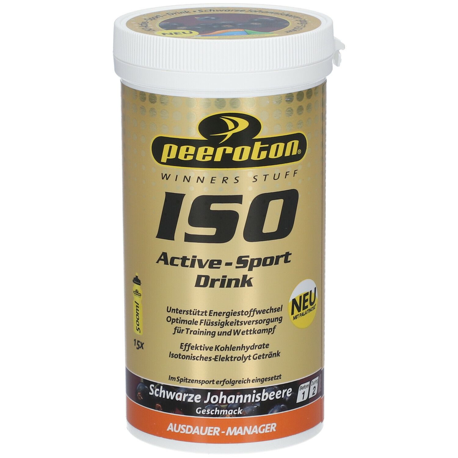 peeroton® ISO Active-Sport Drink Johannisbeere