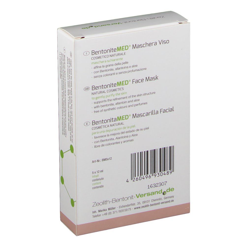 BentonitMED® Gesichtsmaske