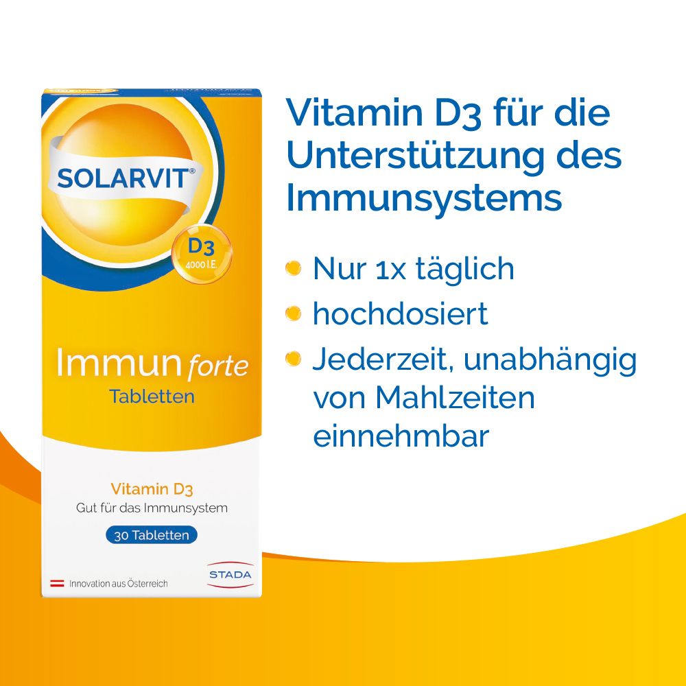 Solarvit D3 Immun F 4000 60 St Tabletten