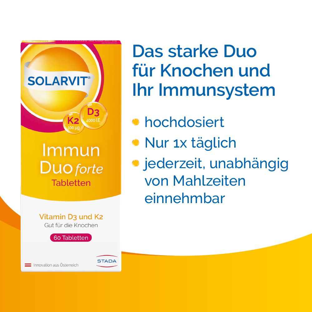 Solarvit D3K2 Duoprotect TBL 60 St Tabletten