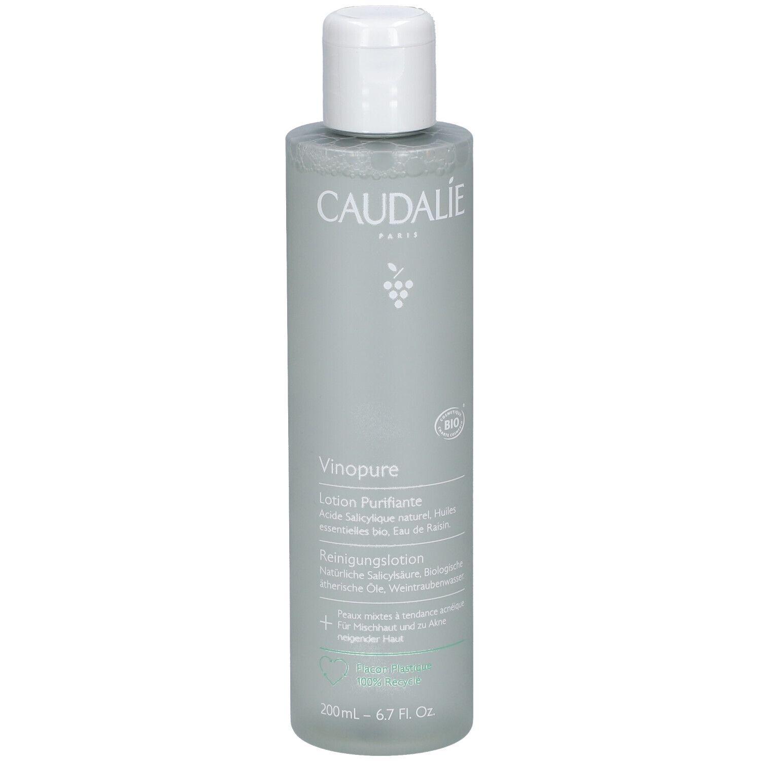 Caudalie Vinopure Reinigungslotion 200 ml Lotion