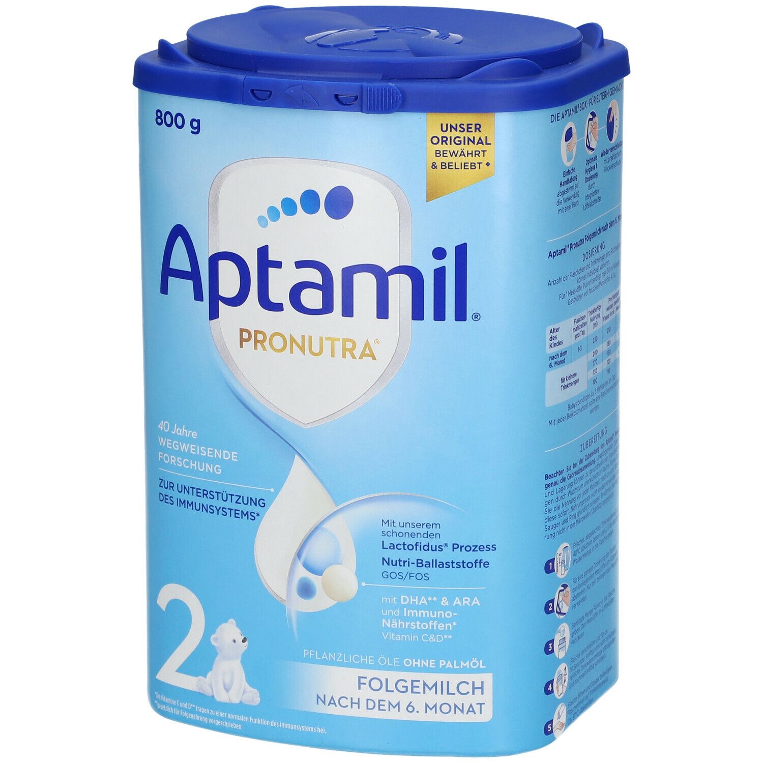 Aptamil Pronutra 2 Folgemilch ab dem 7. Monat