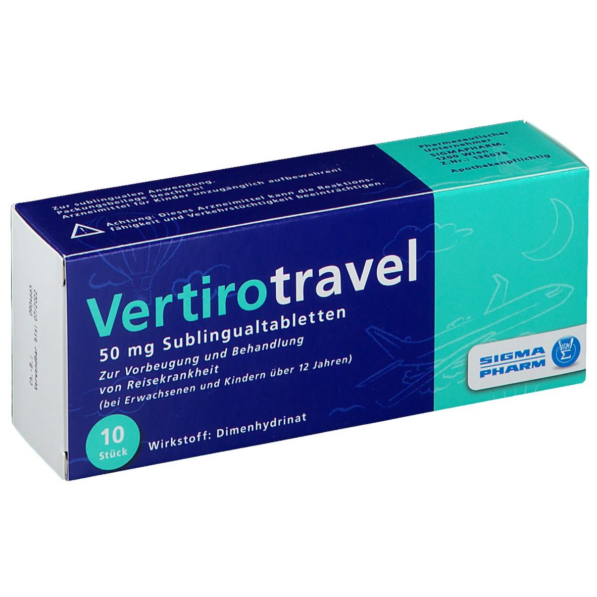 Vertirotravel 50 mg