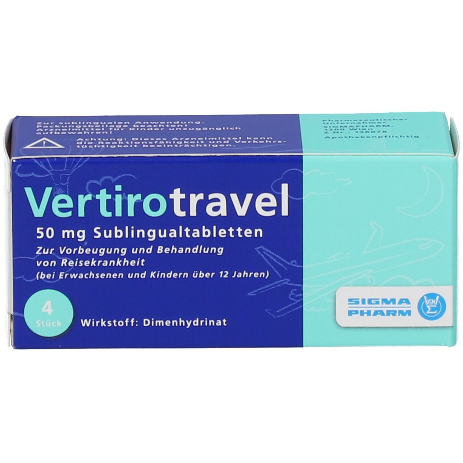 Vetirotravel 50 mg
