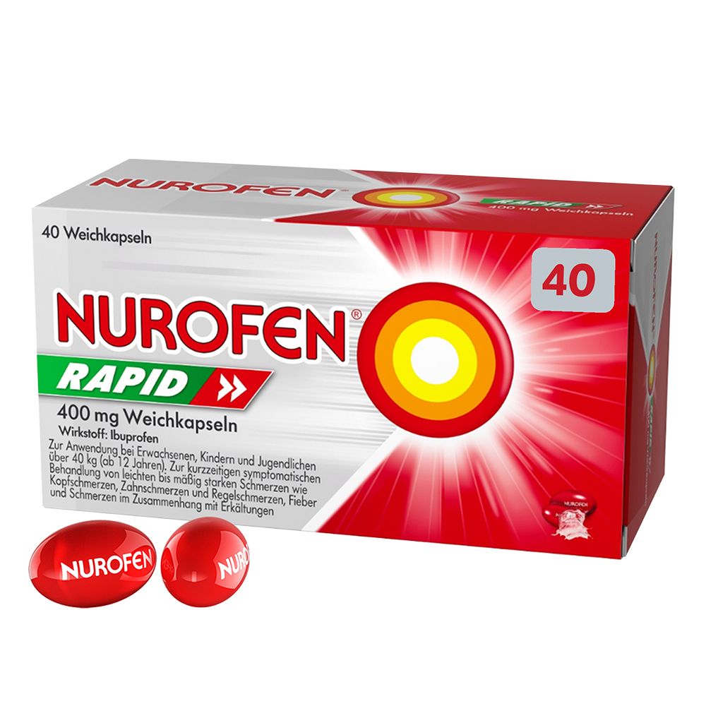 Nurofen RAPID 400 mg Weichkapseln