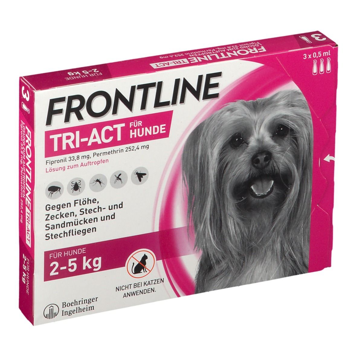 FRONTLINE® TRI ACT Für Hunde 2 - 5 kg