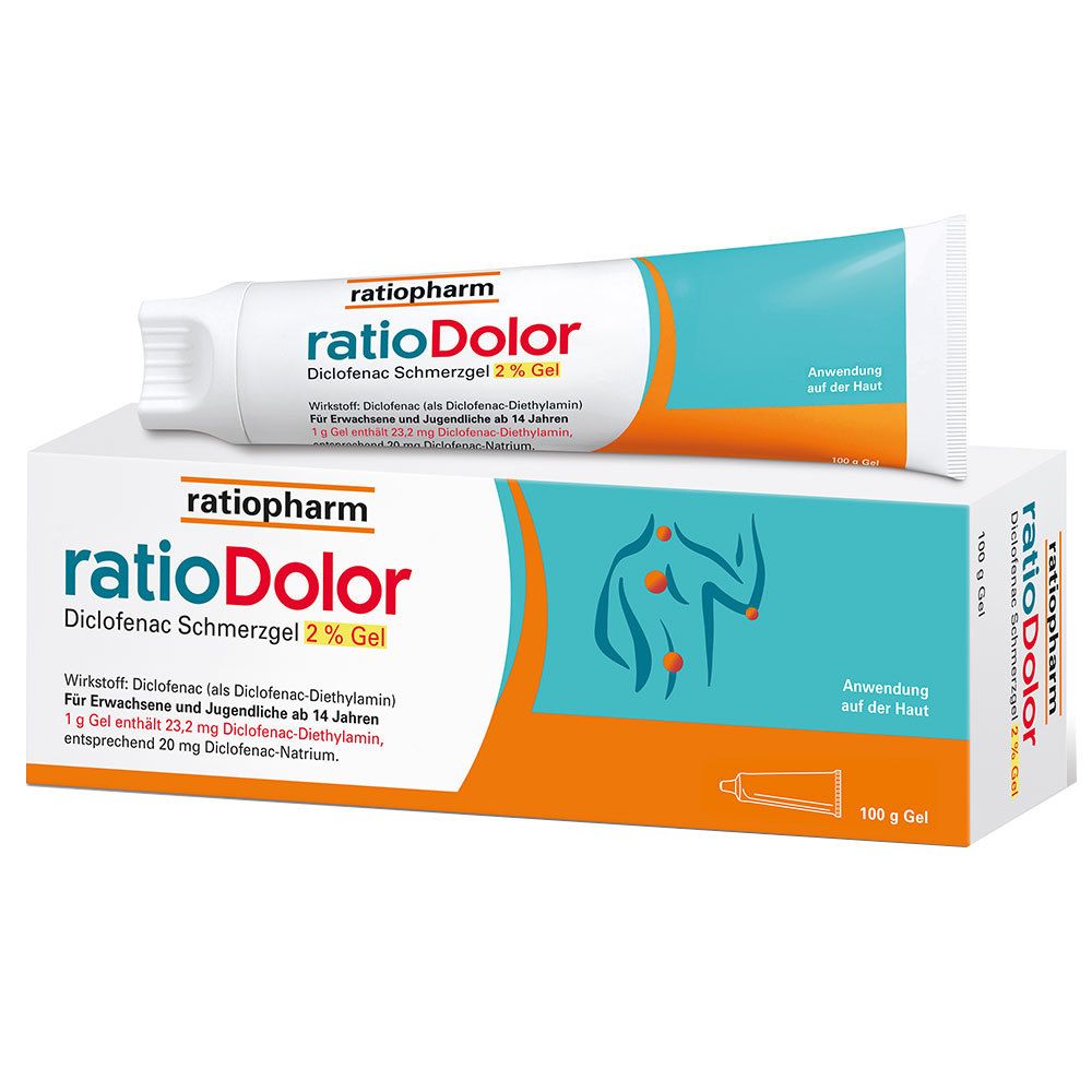 ratioDolor Diclofenac Schmerzgel 2% Gel