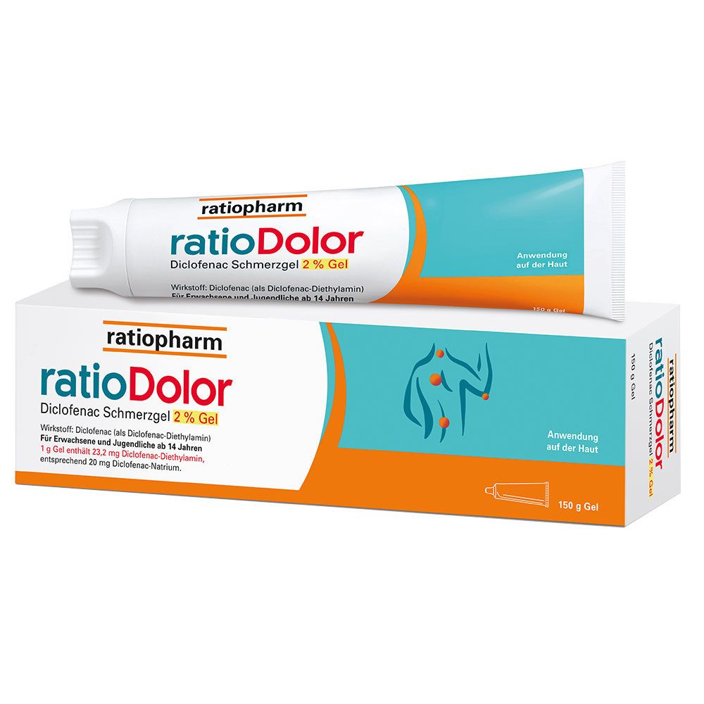 ratioDolor Diclofenac Schmerzgel 2% Gel