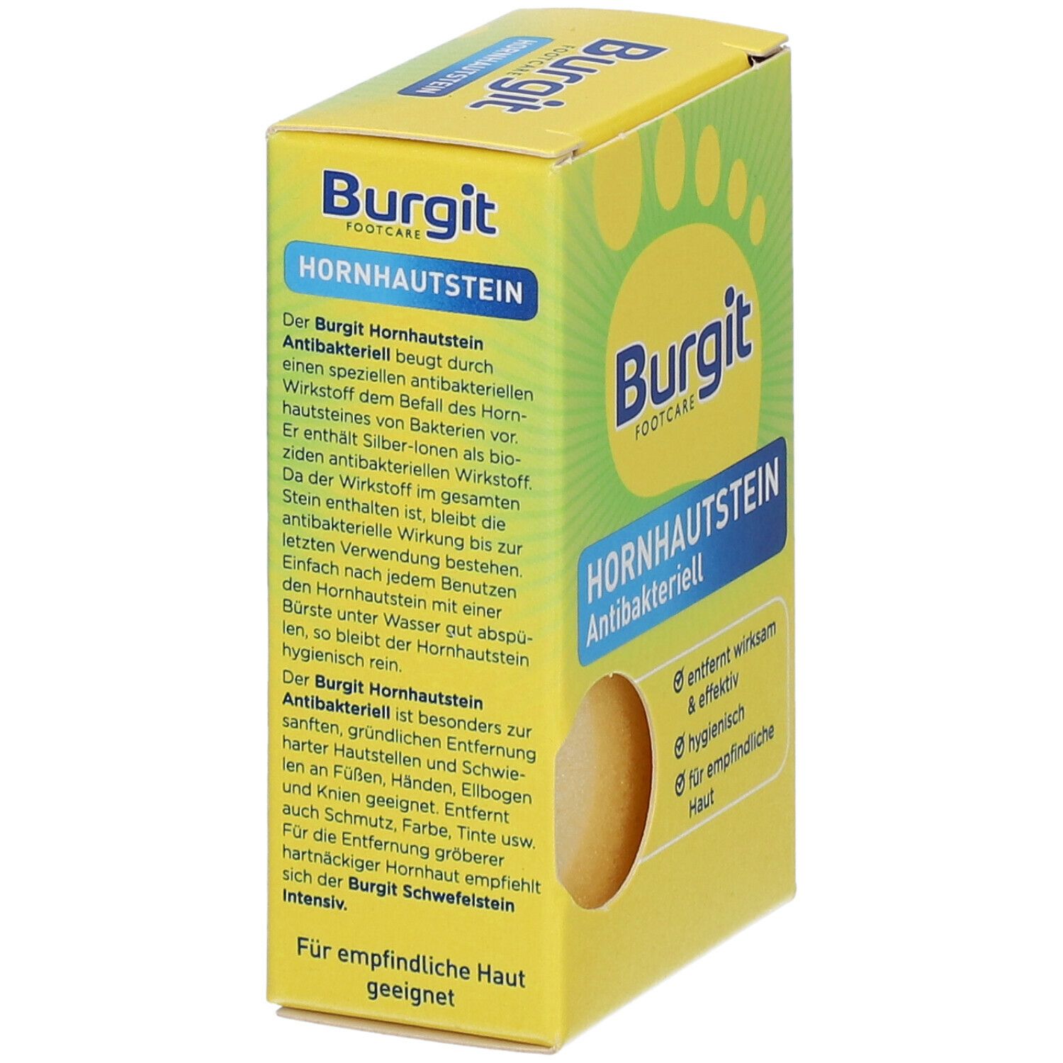 Burgit Hornhautstein Antibakteriell