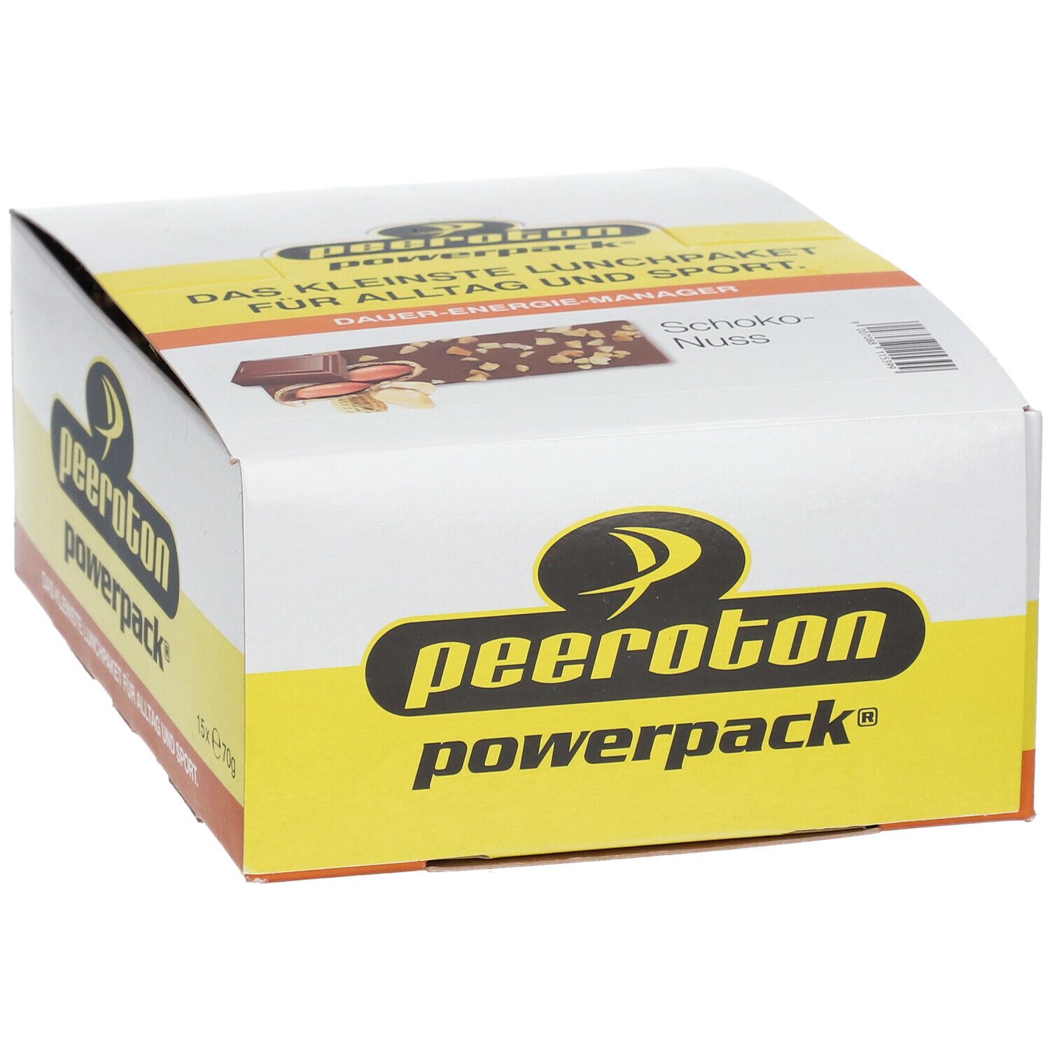peeroton® Powerpack Riegel Schoko Nuss