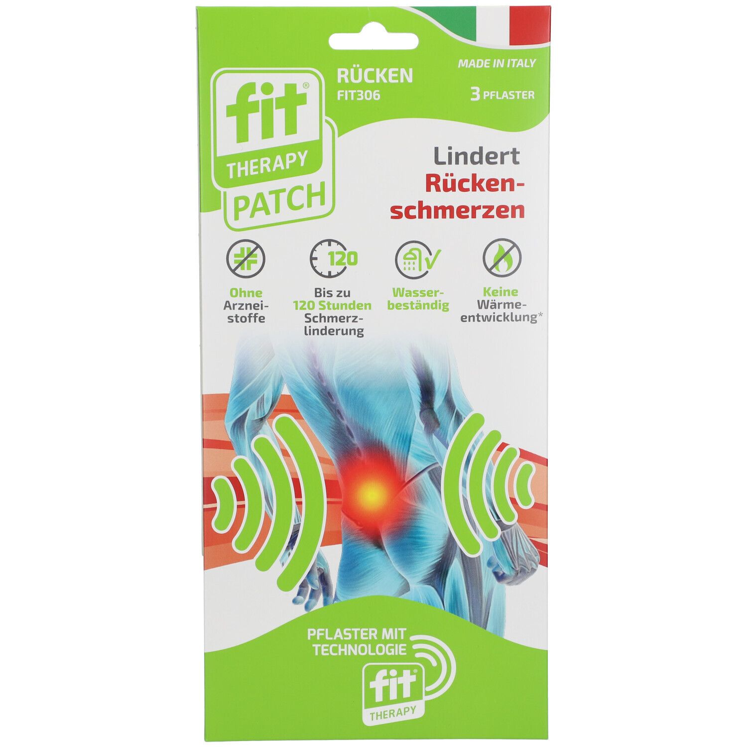 fit® Therapy Patch Rücken 3 St - shop-apotheke.at