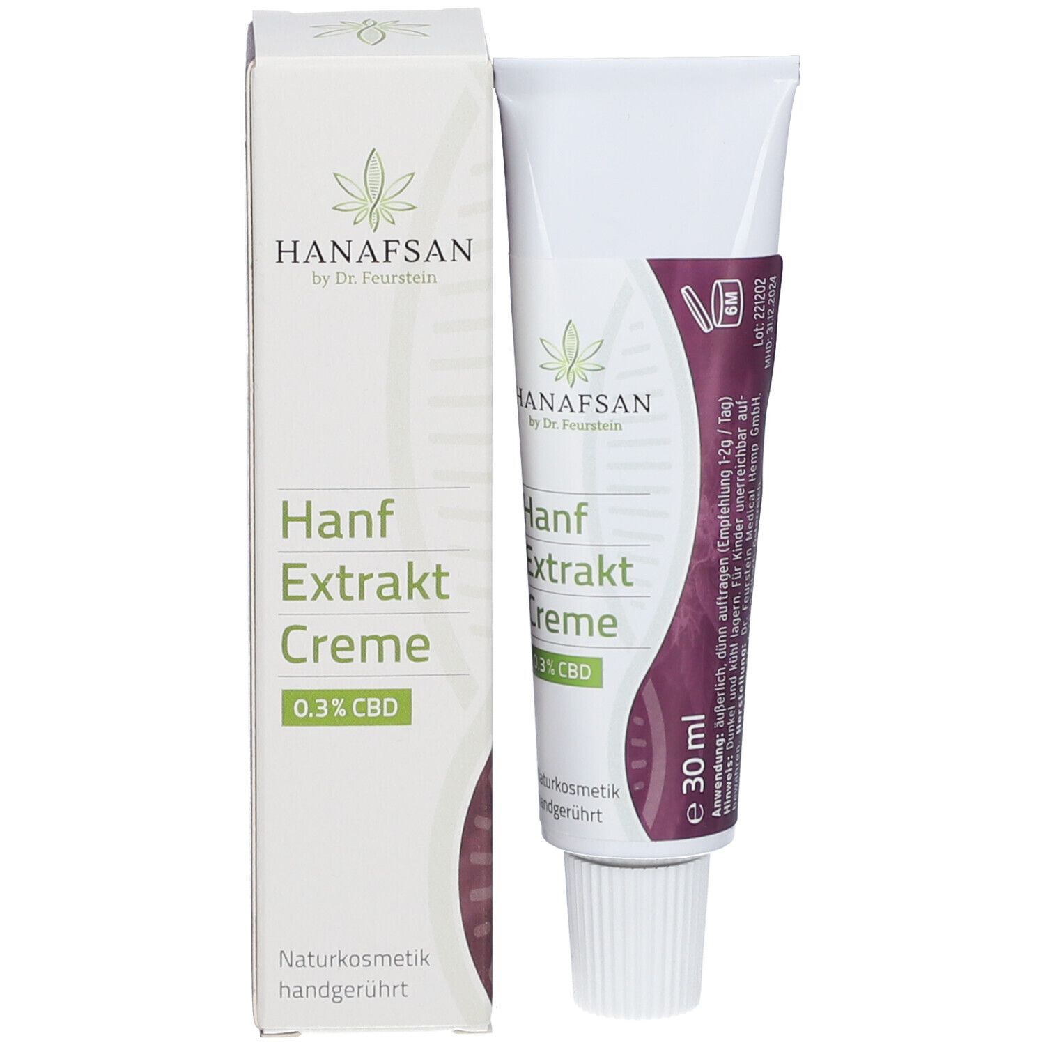 Hanafsan® Hanf Extrakt Creme 03 Cbd 30 Ml Shop Apotheke 9744