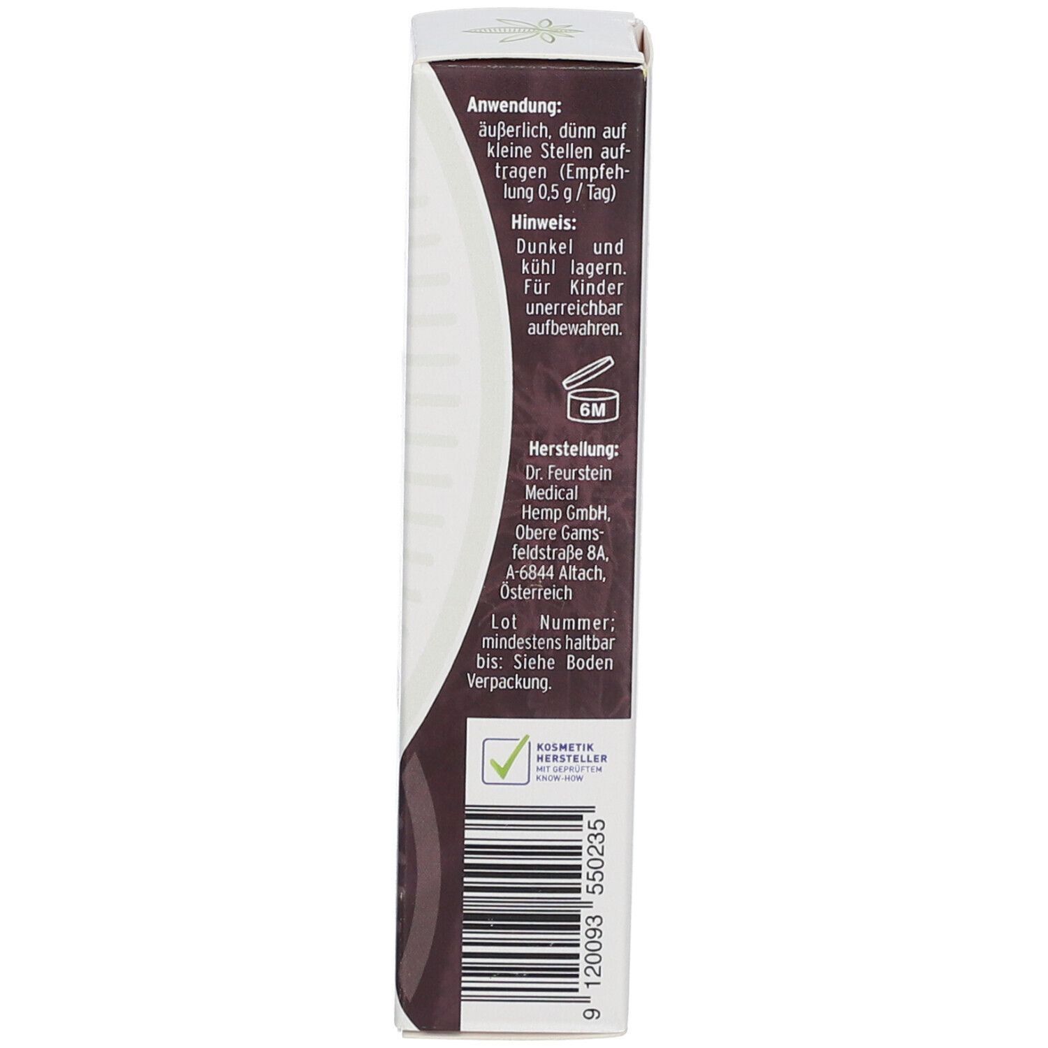 HANAFSAN BIO Hanf Creme 900mg CBD