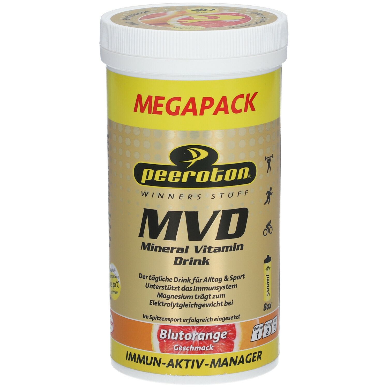 peeroton® MVD Mineral Vitamin Drink Blutorange