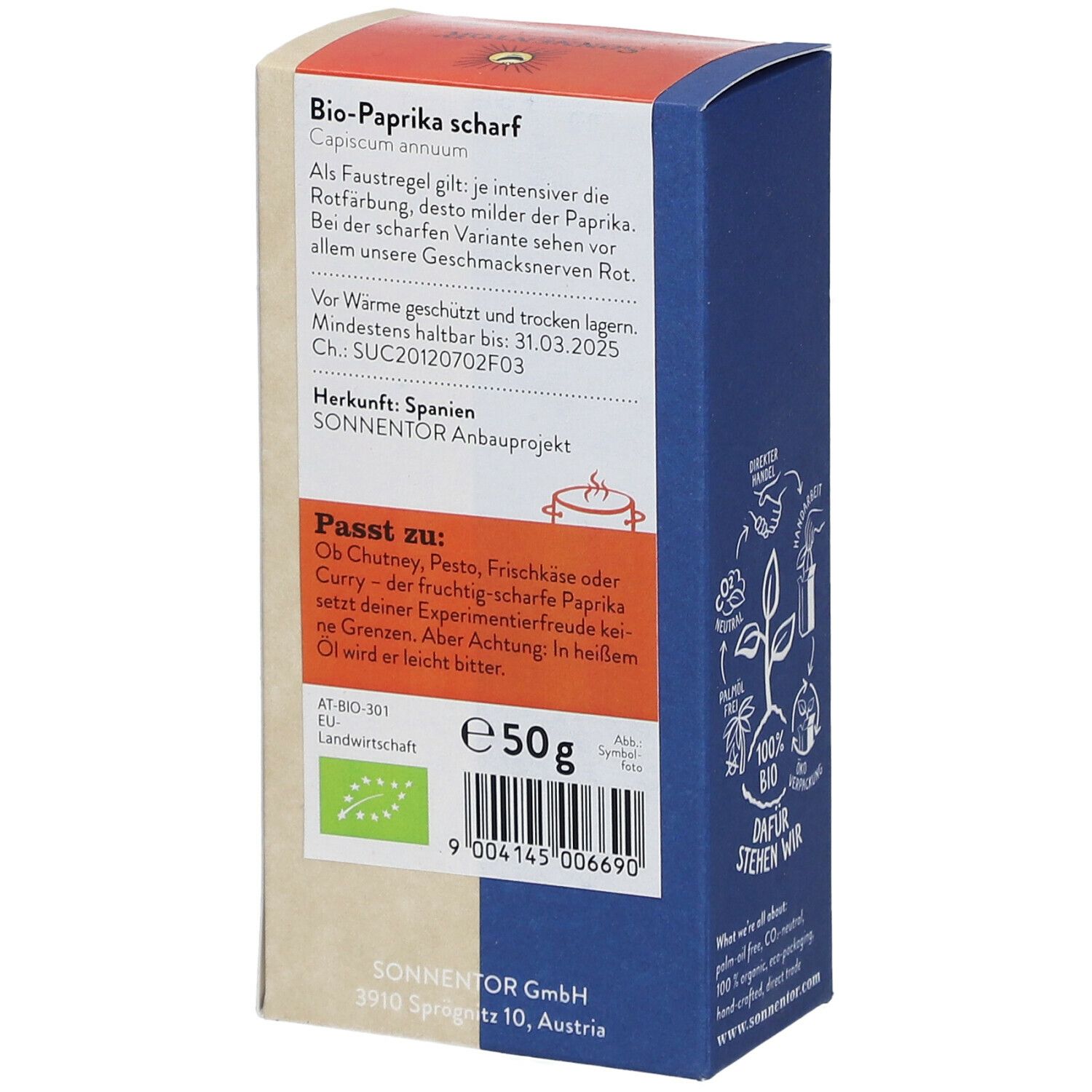 SonnentoR® Paprika scharf gemahlen