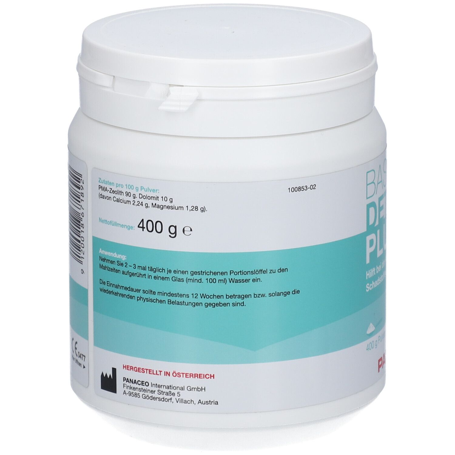 PANACEO BASIC-DETOX PLUS