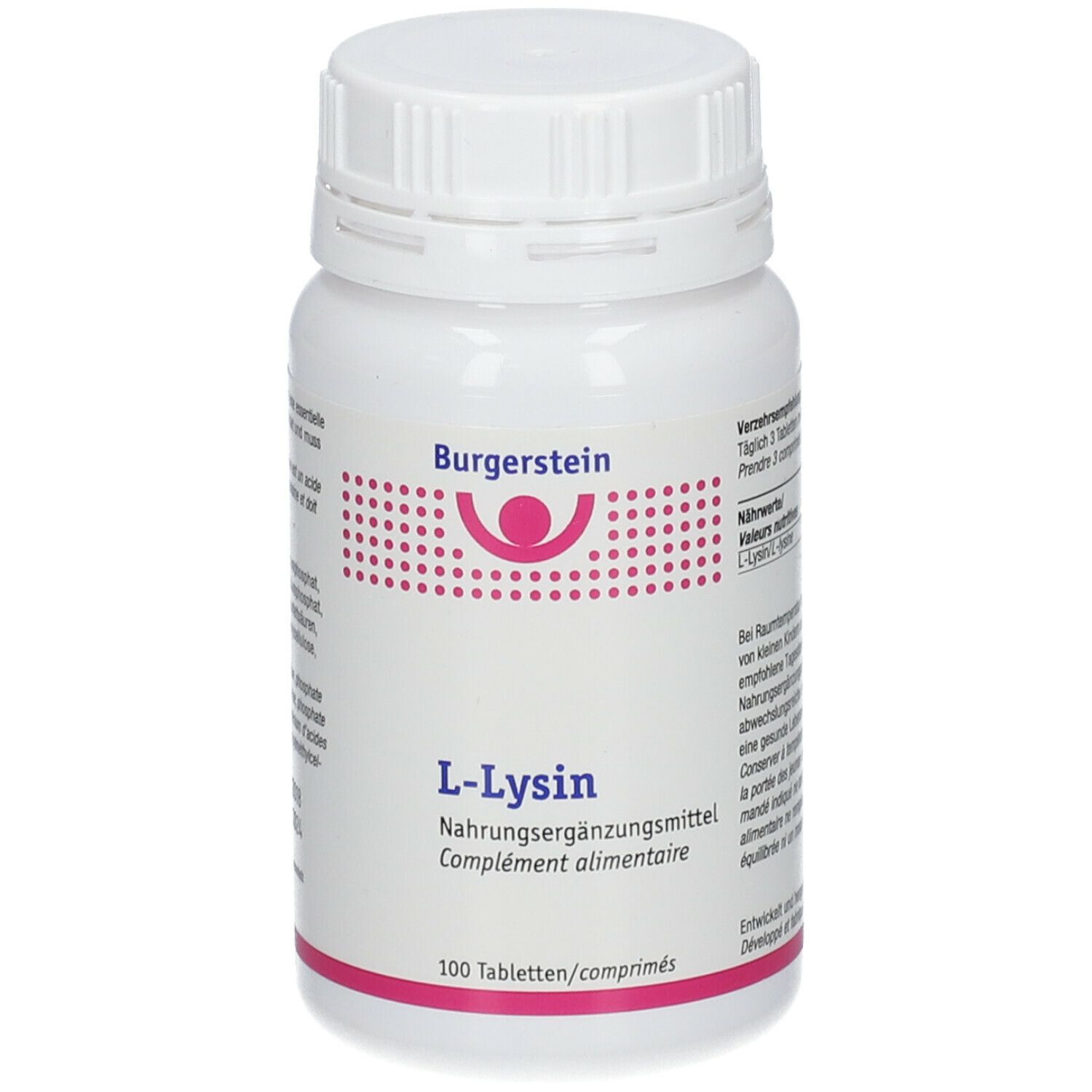 Burgerstein L-Lysin 500 mg
