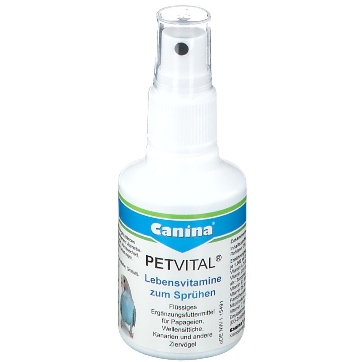 PETVITAL® Lebensvitamine für Ziervögel