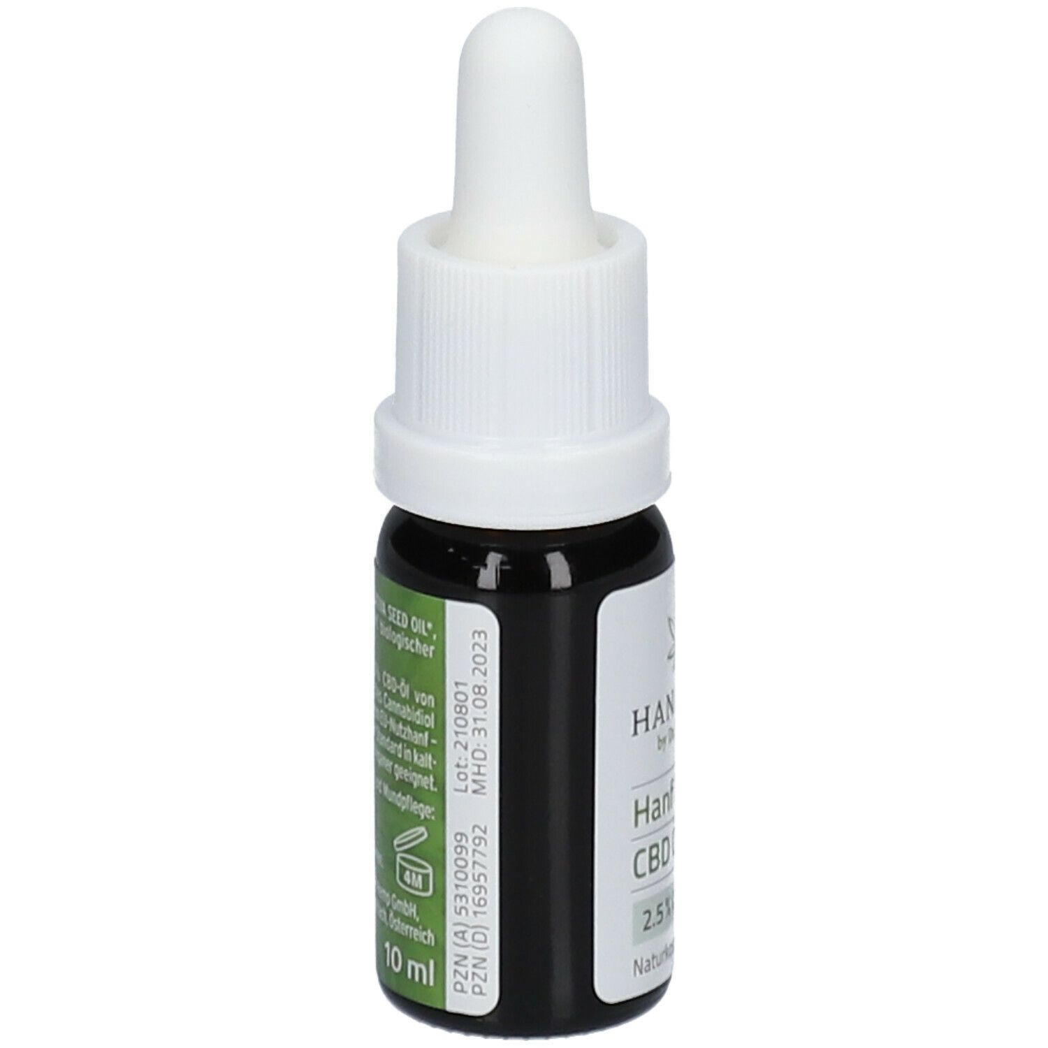 CBD OEL 2,5% Hanafsan 10 ml Tropfen zum Einnehmen