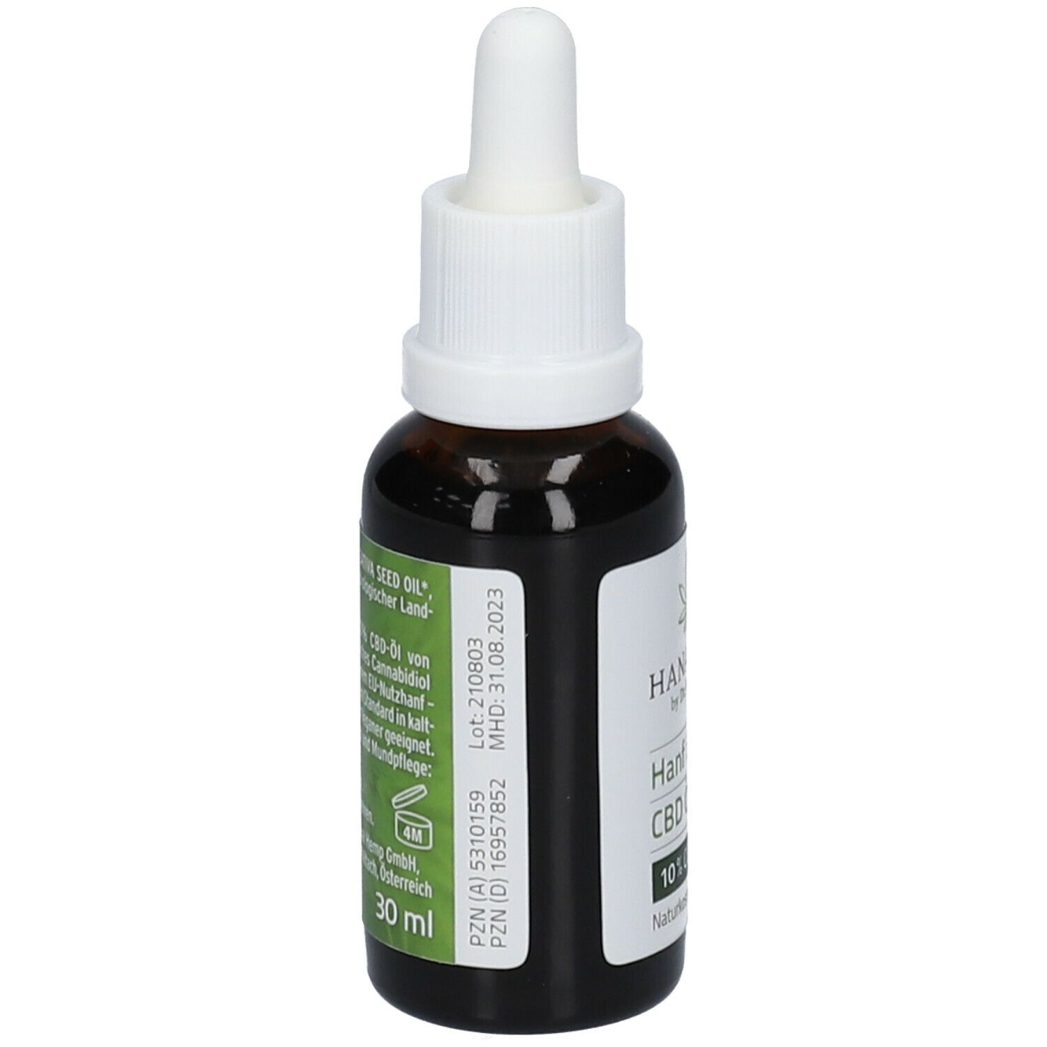 CBD OEL 10% Hanafsan 30 ml Tropfen zum Einnehmen