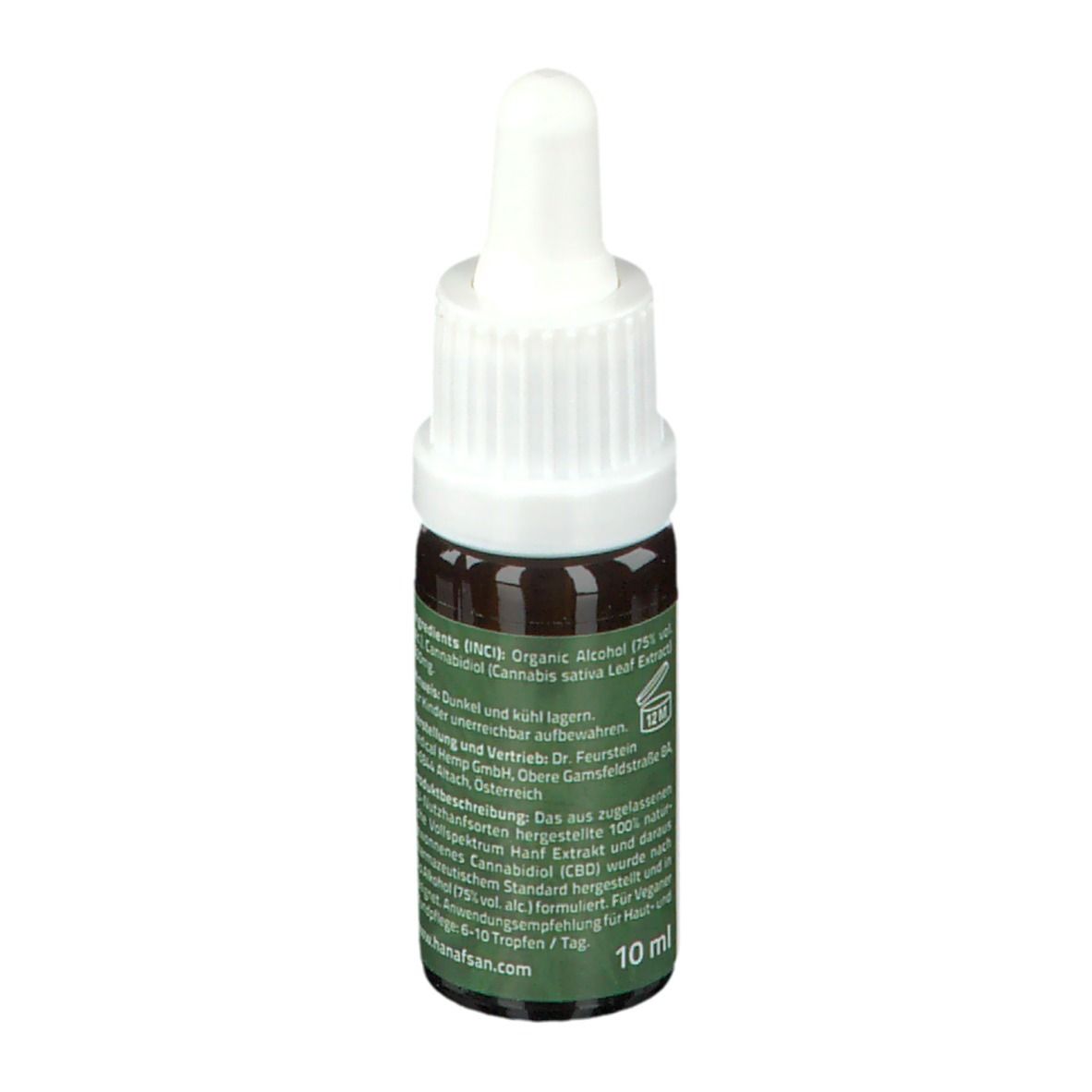 HANAFSAN® Hanf Extrakt CBD Tinktur 5 % 10 Ml - Shop-apotheke.com