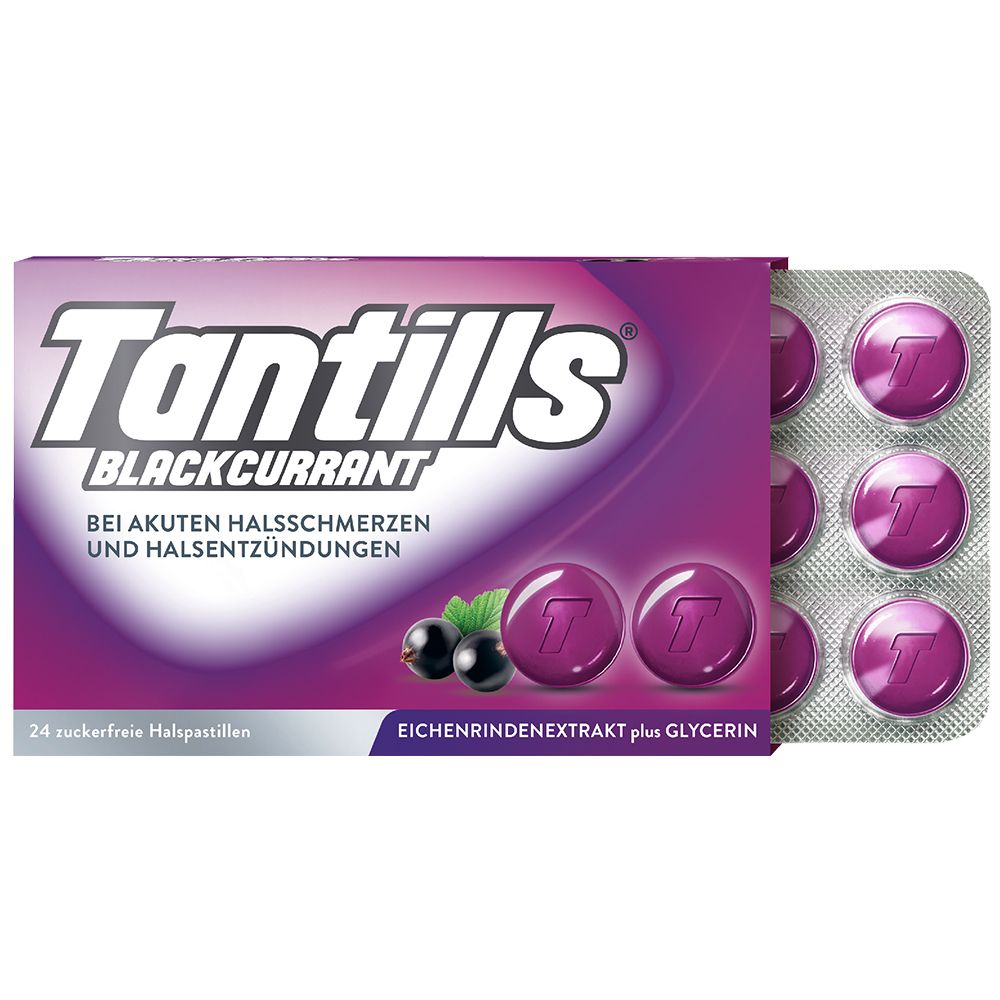 Tantills® Halspastillen Blackcurrant
