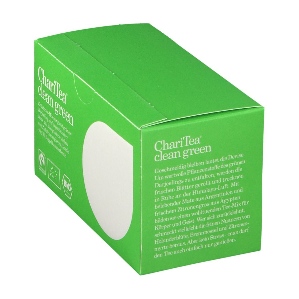 Charitea Clean Green 20 St Filterbeutel