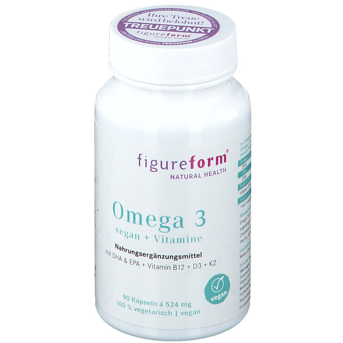 Omega 3 vegan + Vitamine